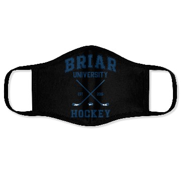 Discover Briar U Hockey Off Campus Graham 44 Two Side Face Masks