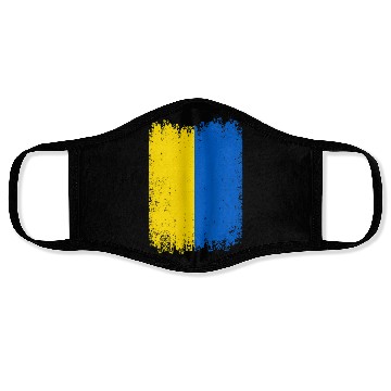 Discover Ukraine Ukrainian National Flag Patriotic Face Masks