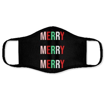 Discover Merry Merry Merry Face Masks