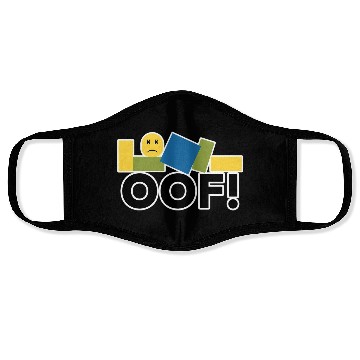 Discover Jenr8D Oof Grey Small Face Masks