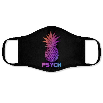 Discover Psych Ico Pineapple Awesome Sweet Fruit Summer Face Masks