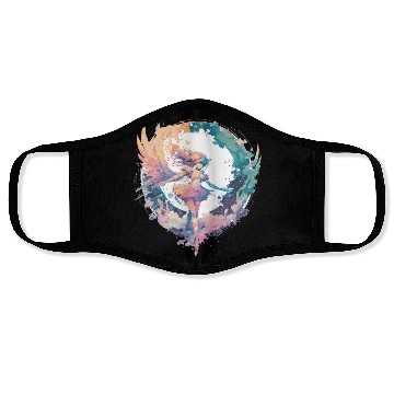 Discover Watercolor Fairy Fairycore Grunge Pastel Goth Aest Face Masks