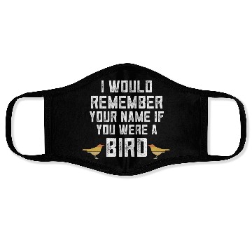Discover Bird Bird Watcher Birding Ornithology Face Masks