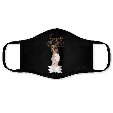 Discover SUPER GIRL Face Masks