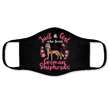 Discover German Shepherd Dog Lover Face Masks