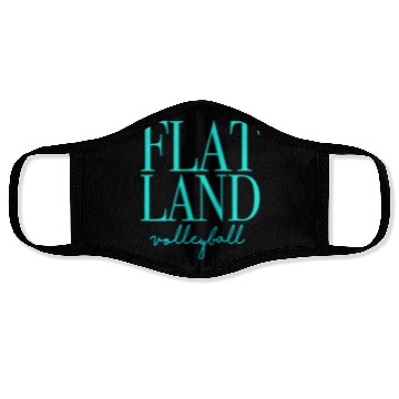Discover Flatland Volleyball Face Masks