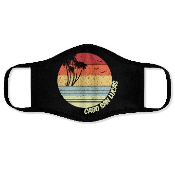 Discover Cabo San Lucas Meco Beach Vacation Face Masks