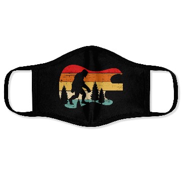 Discover Bigfoot Guitar Vintage Sasquatch Believers Face Masks
