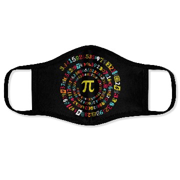 Discover Pi Day ral Pi Math For Pi Day 3 14 Face Masks