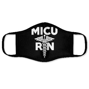 Discover Micu Registered Nurse Intensive Care Unit Rn Staff Face Masks