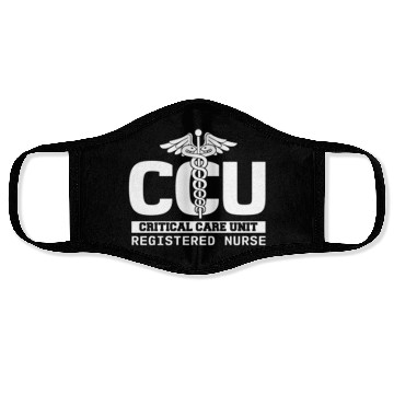 Discover Ccu Registered Nurse Critical Cardiac Care Unit Face Masks
