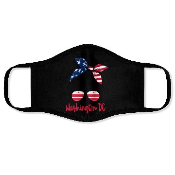 Discover Washington Dc Washington Dc Flag Statefriend Face Masks