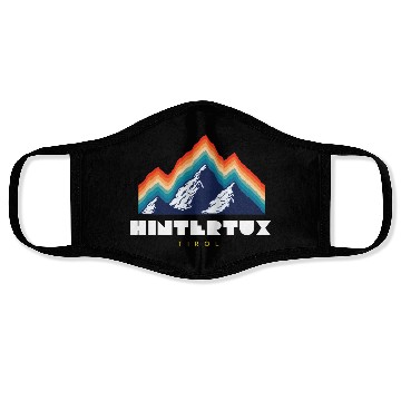 Discover Hintertux Tyrol Austria 80S i Face Masks
