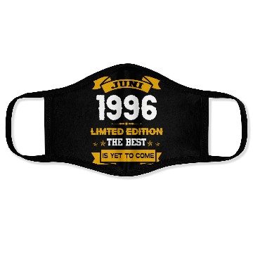 Discover June 1996 Birthday Surprise Face Masks