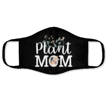 Discover Plant Mom Face Masks