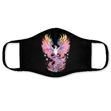 Discover Trans Phoenix 2 Face Masks