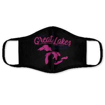 Discover Great Lakes Shark Free Unsalted Summer Vacation Face Masks