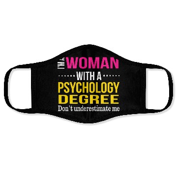 Discover Psychology Degree Major Graduation 2023 Face Masks