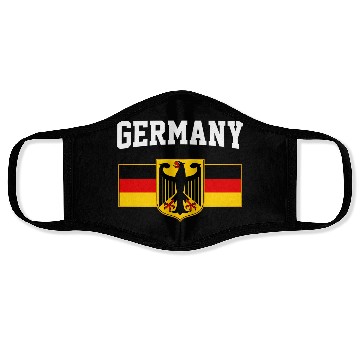 Discover German Flag Germany Face Masks