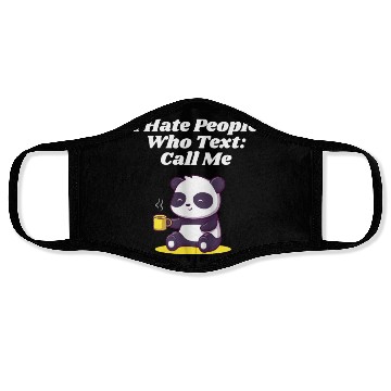 Discover I Don't Like People Who Text Nerd Introvert Weird Face Masks