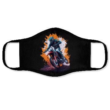 Discover MotoCross Splash Face Masks