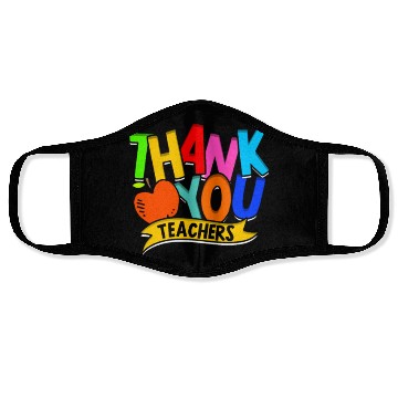 Discover Thank you teacher - Gratitude Face Masks