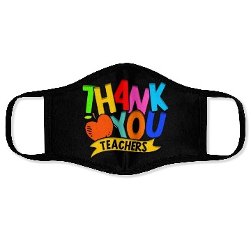 Discover Thank you teacher - Gratitude Face Masks