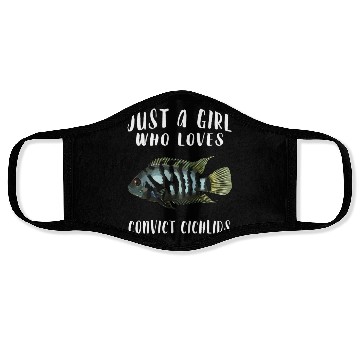 Discover Just A Who Loves Convict Cichlids Fish Face Masks