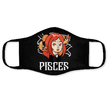 Discover Pisces Horoscope Astrology Tarot Card Star Sign Face Masks