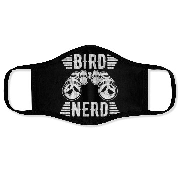 Discover Bird Nerd Birdwatcher Birds Face Masks
