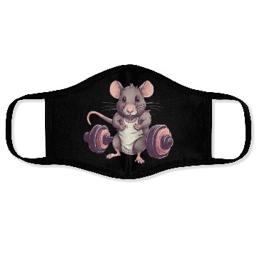 Discover Gym Rat Face Masks