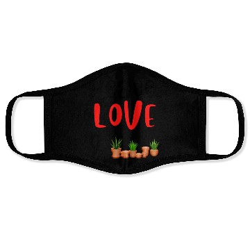 Discover Peace Love and Plants Face Masks