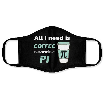 Discover Pi Day Math Coffee Geometry Calculus Trigonometry Face Masks
