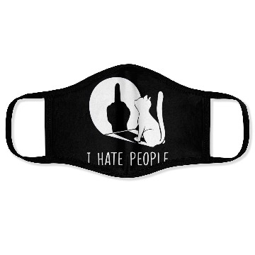 Discover Grumpy Kitten Cats I Don'T Like People Cat I Hate Face Masks