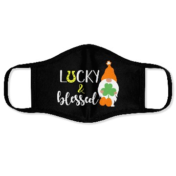 Discover Lucky And Blessed Face Masks