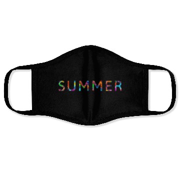 Discover Summer Raimbow Face Masks