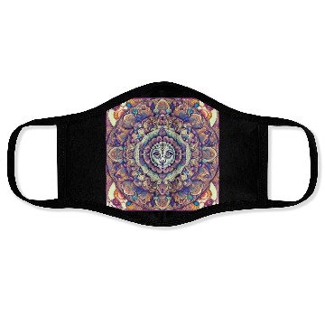 Discover Unique Mandala V4 Face Masks
