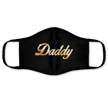 Discover Daddy gold version Face Masks