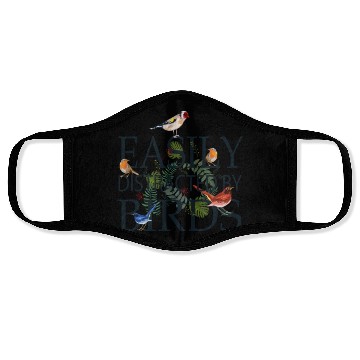 Discover Bird Lovers Gifts EASILY DISTRACTED BY BIRDS Face Masks