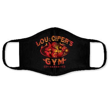 Discover Lou Cifer s Gym Face Masks