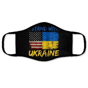 Discover Ukraine Flag Ukrainian Ukraine Pride Face Masks