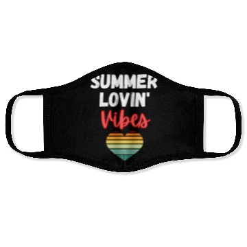 Discover Summer Lovin' Vibes Design Face Masks