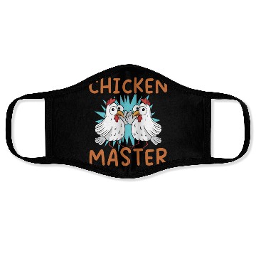 Discover Chicken Farmer Chicken Whisperer Farm Animal Face Masks
