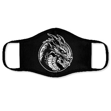 Discover Dragon Mythical Fantasy Serpent Face Masks