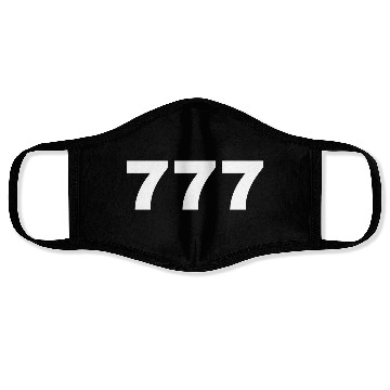 Discover 777, Angel Number Face Masks