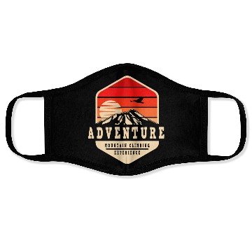 Discover Adventure Mountain Face Masks