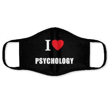 Discover Vintage I Love Psychology Psychologists Face Masks