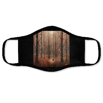 Discover Enchanted Whispers: Balloon-Leaved Symphony Face Masks