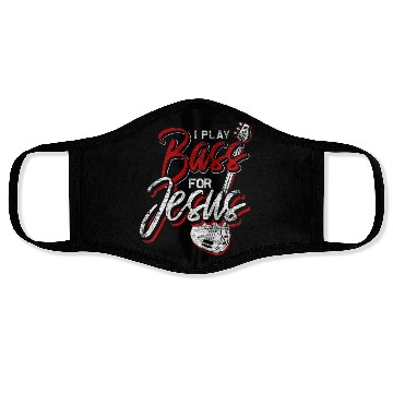 Discover Jesus Bassist Christian Bass Player Bass Guitar Face Masks