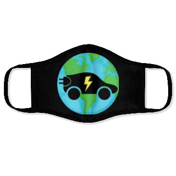 Discover Saving The Planet | EV Electric Vehicle Face Masks